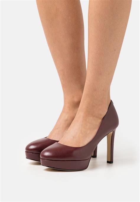 stilettos michael kors|michael kors heels merlot.